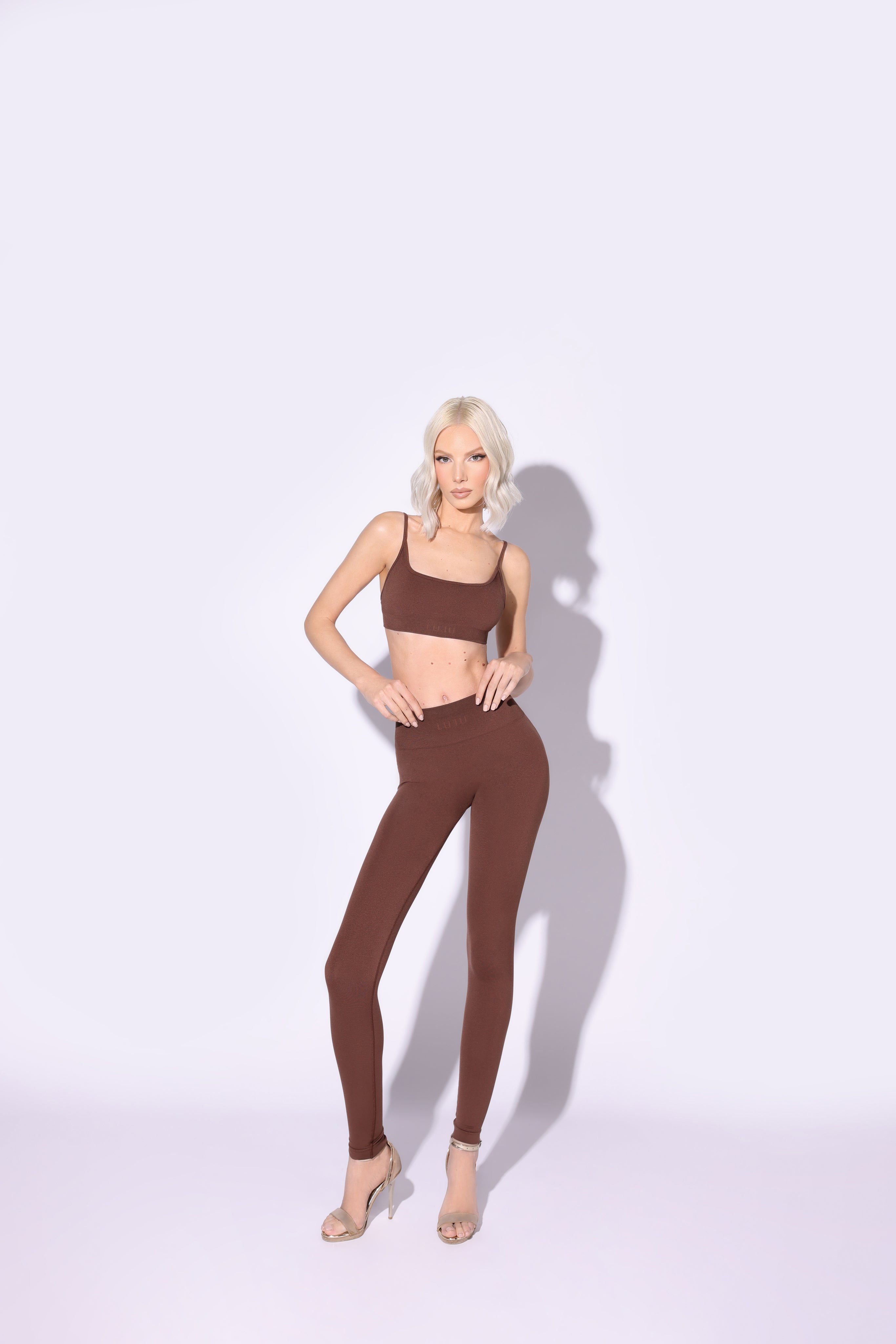 Mocha High Waist Leggings